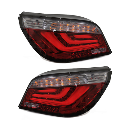 Heckleuchten LED BAR Rot Smoke passend für BMW 5er (E60) Limousine Facelift 2007-2010