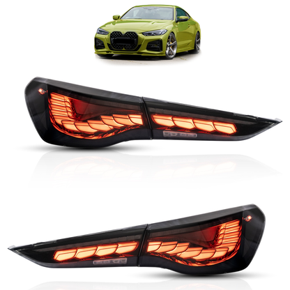 Dynamische LED Rücklichter Smoke passend für BMW 4er G22 G23 G26 M4