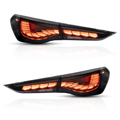 Dynamische LED Rücklichter Smoke passend für BMW 4er G22 G23 G26 M4