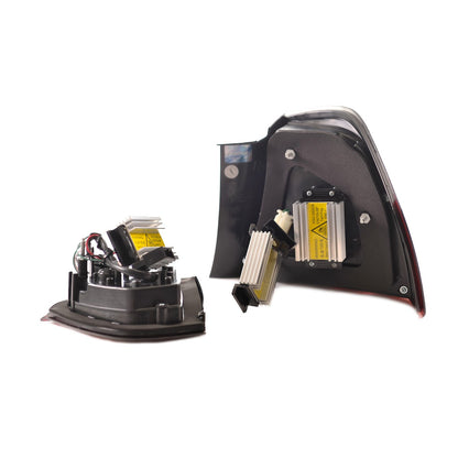 LED Leiste Rot Rauch Rücklichter passend für BMW 3er E90 Limousine 2005-2008