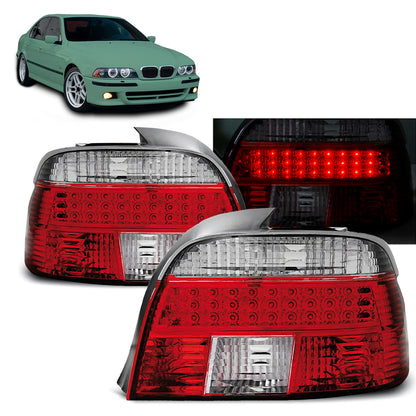 LED Rücklichter Rot Weiß passend für BMW E39 09.95-08.00