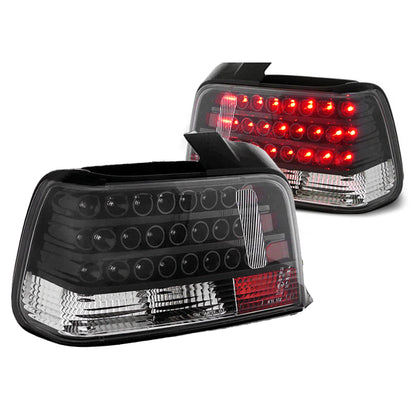 LED Rücklichter Schwarz passend für BMW E36 12.90-08.99 Limousine