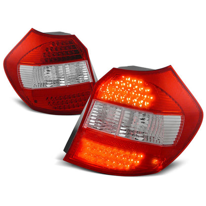 LED Rücklichter Rot Weiß passend für BMW E87 04-08.07