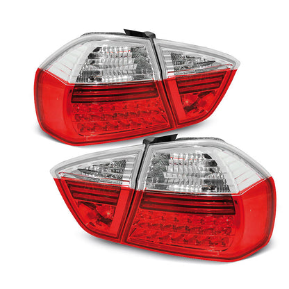 LED Rücklichter Rot Weiß passend für BMW E90 03.05-08.08