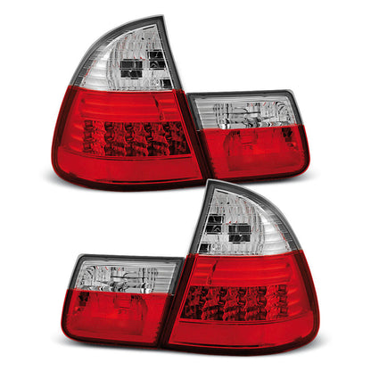 LED Rücklichter Rot Weiß passend für BMW E46 99-05 Touring