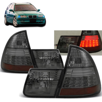 LED Rücklichter Rauch passend für BMW E46 99-05 Touring