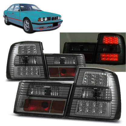 LED Rücklichter Rauch passend für BMW E34 02.88-12.95 Limousine