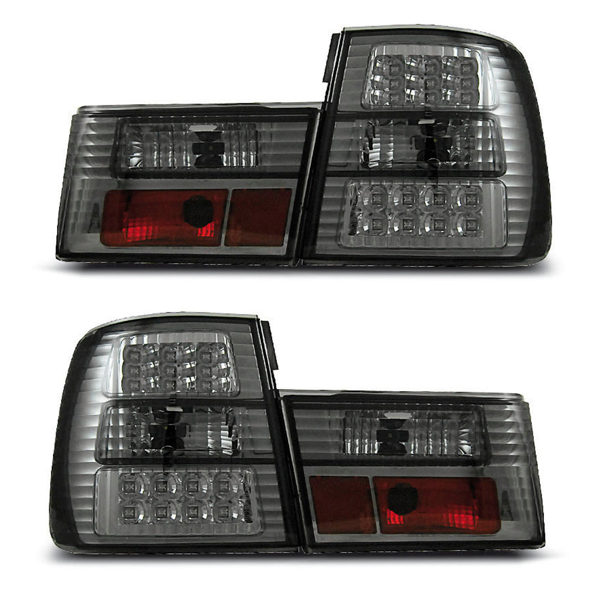 LED Rücklichter Rauch passend für BMW E34 02.88-12.95 Limousine