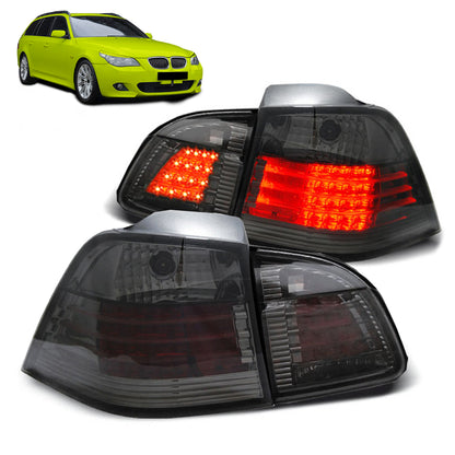 LED Rücklichter Rauch passend für BMW E61 04-03.07