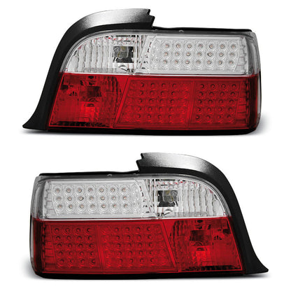 LED Rücklichter Rot Weiß passend für BMW E36 12.90-08.99 Coupé