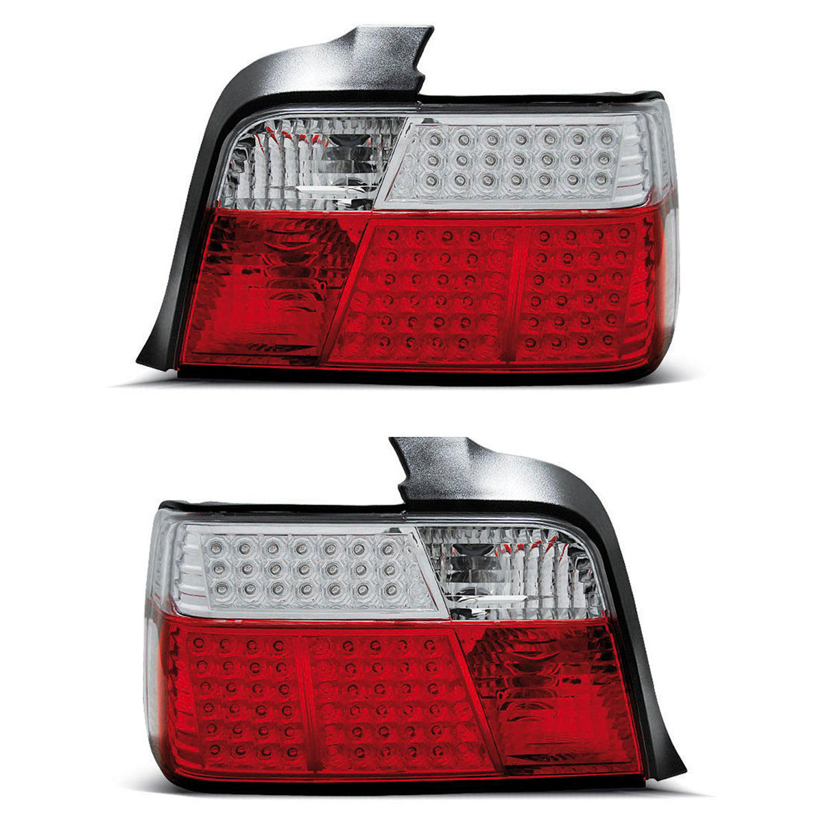 LED Rücklichter Rot Weiß passend für BMW E36 12.90-08.99 Limousine