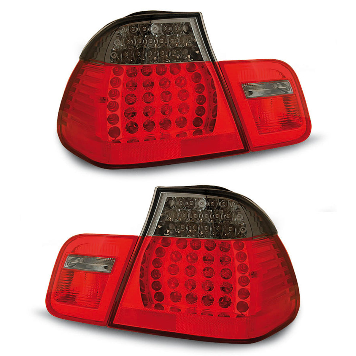LED Rücklichter Rot Rauch passend für BMW E46 05.98-08.01 Limousine