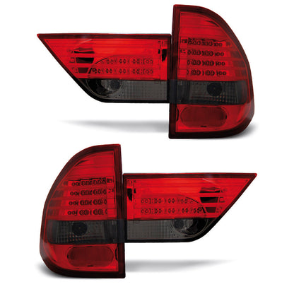 LED Rücklichter Rot Rauch passend für BMW X3 E83 01.04-06