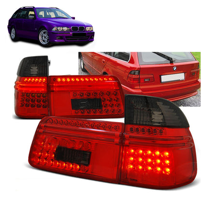 LED Rücklichter Rot Rauch passend für BMW E39 97-08.00 Touring
