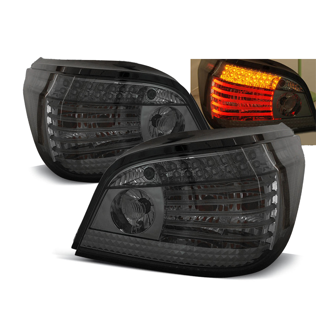 LED Rücklichter Rauch passend für BMW E60 07.03-07