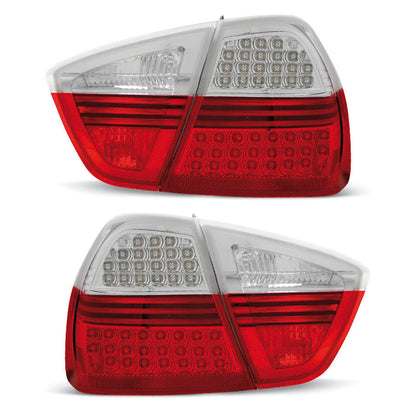 LED Rücklichter Rot Weiß passend für BMW E90 03.05-08.08