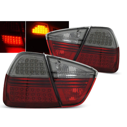 LED Rücklichter Rot Rauch passend für BMW E90 03.05-08.08