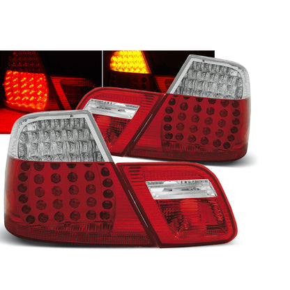 LED Rücklichter Rot Weiß passend für BMW E46 04.99-03.03 Coupé