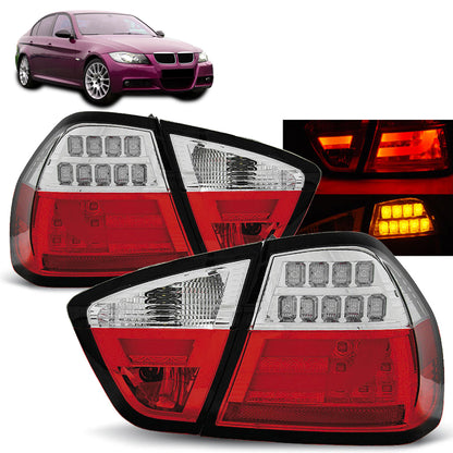 LED Leiste Rücklichter Rot Weiß passend für BMW E90 03.05-08.08