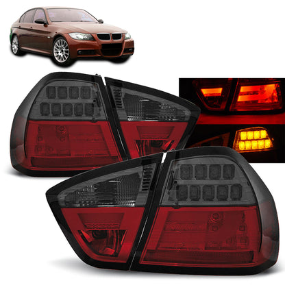 LED Leiste Rücklichter Rot Rauch passend für BMW E90 03.05-08.08