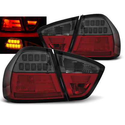 LED Leiste Rücklichter Rot Rauch passend für BMW E90 03.05-08.08