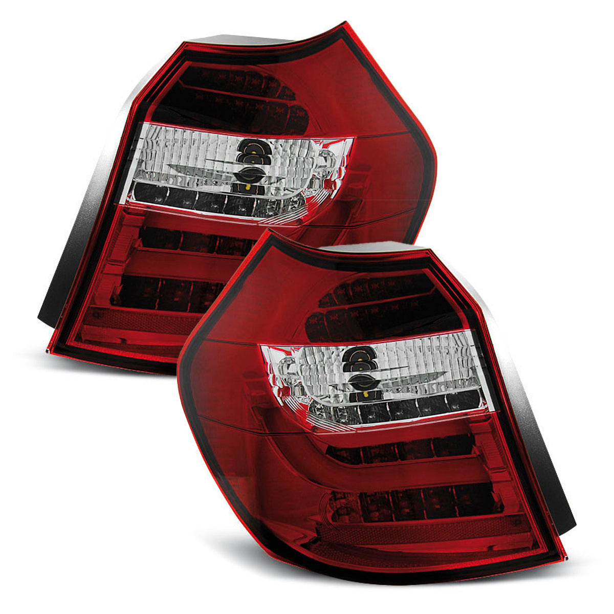 LED Leiste Rücklichter Rot Weiß passend für BMW E87 04-08.07