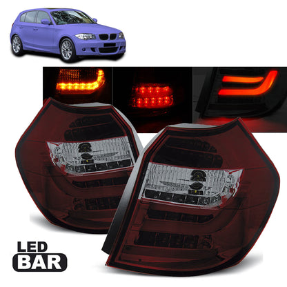 LED Leiste Rücklichter Rot Rauch passend für BMW E87 04-08.07