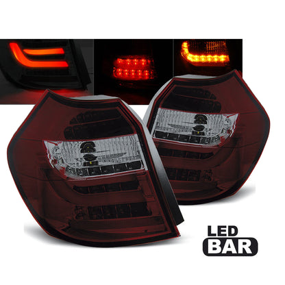 LED Leiste Rücklichter Rot Rauch passend für BMW E87 04-08.07