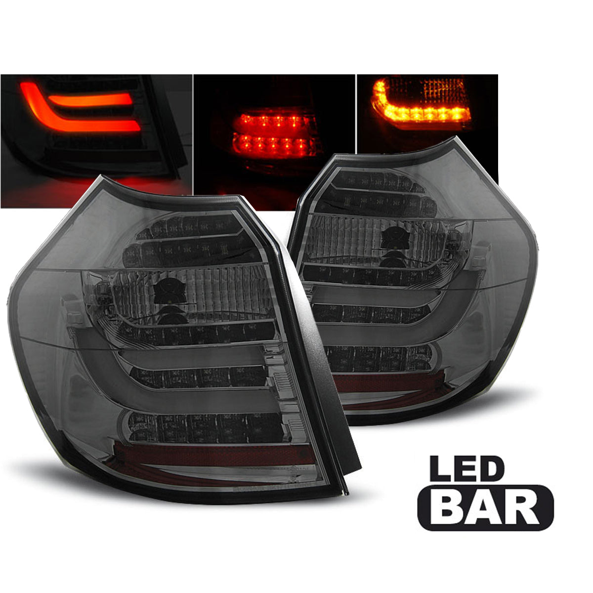 LED Leiste Rücklichter Rauch passend für BMW E87 04-08.07