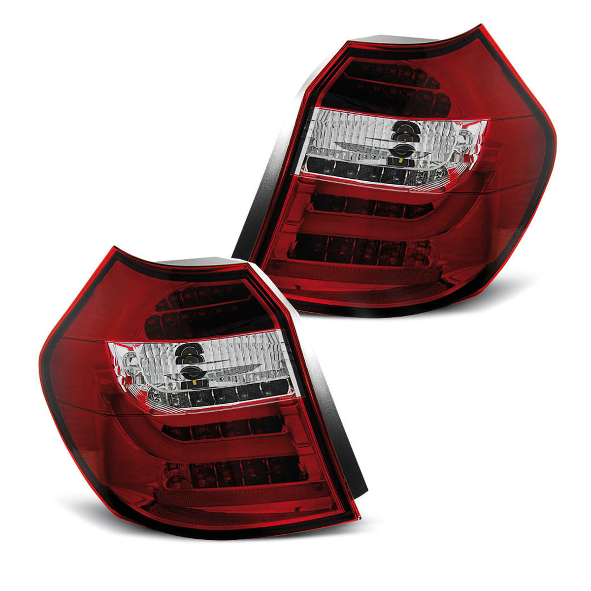 LED Leiste Rücklichter Rot Weiß passend für BMW E87/E81 09.07-11 LCI