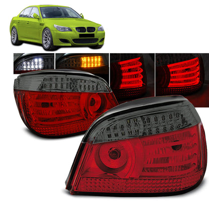 LED Rücklichter Rot Rauch passend für BMW E60 07.03-07