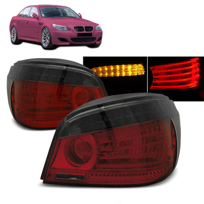 LED Rücklichter Rot Rauch passend für BMW E60 07.03-07