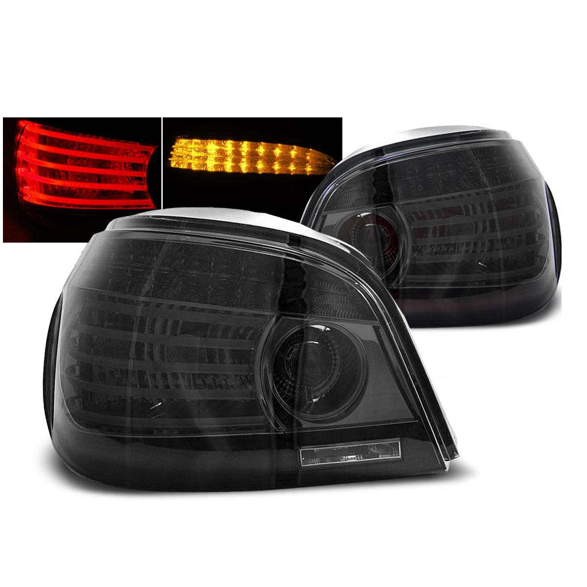 LED Rücklichter Rauch passend für BMW E60 07.03-07