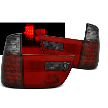 LED Rücklichter Rot Rauch passend für BMW X5 E53 09.99-06