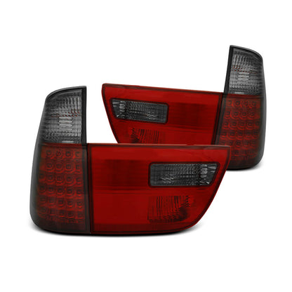 LED Rücklichter Rot Rauch passend für BMW X5 E53 09.99-06