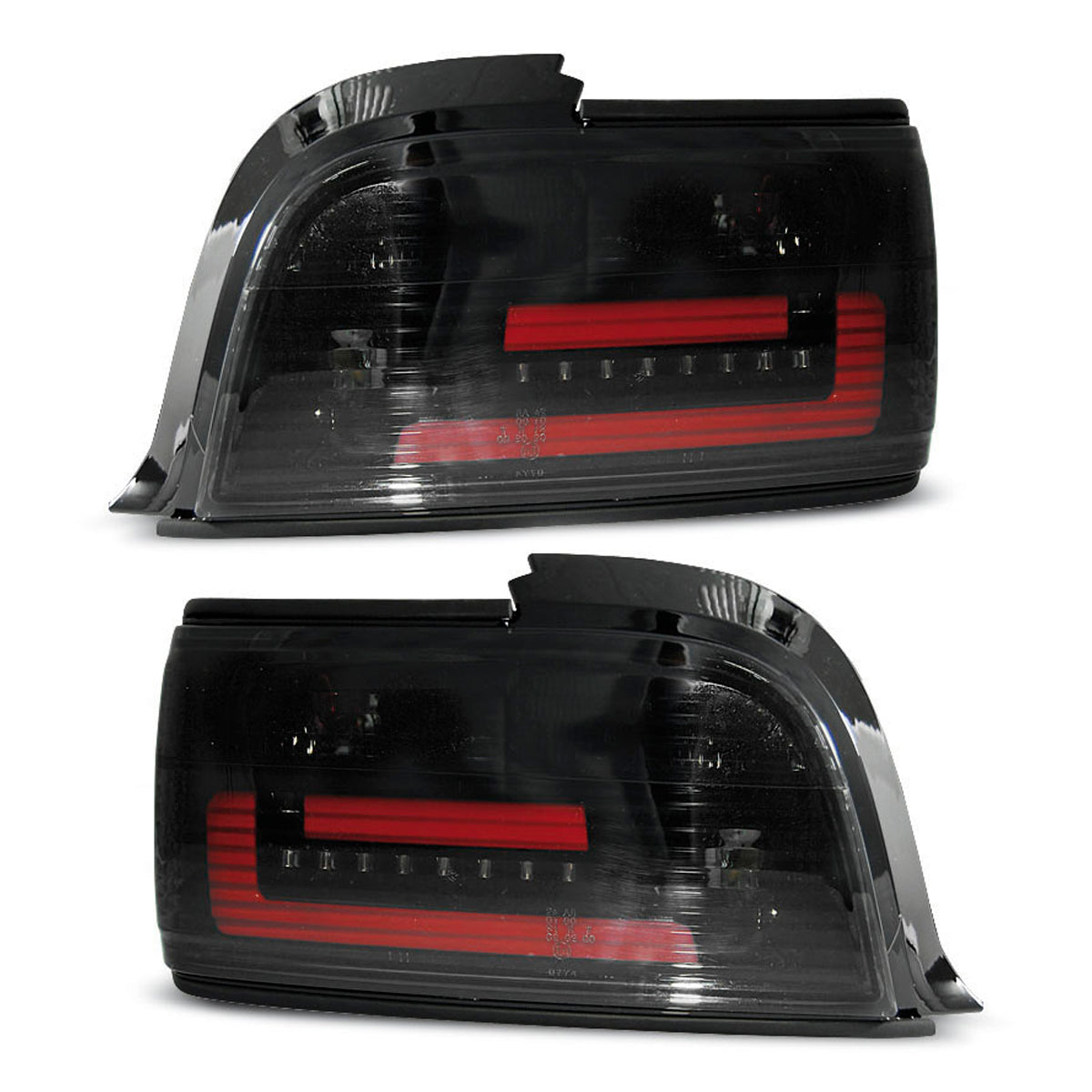LED Leisten Rücklichter Rauch passend für BMW E36 12.90-08.99 C/C