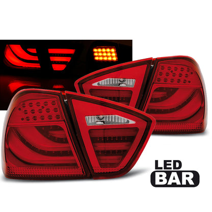 LED Leisten Rücklichter Rot passend für BMW E90 03.05-08.08