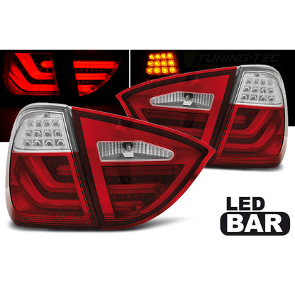 LED Leisten Rücklichter Rot Weiß passend für BMW E91 05-08