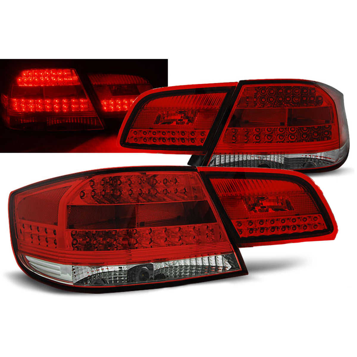 LED Rücklichter Rot Weiß passend für BMW E92 09.06-03.10