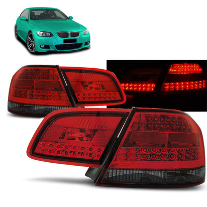 LED Rücklichter Rot Smoke passend für BMW E92 09.06-03.10