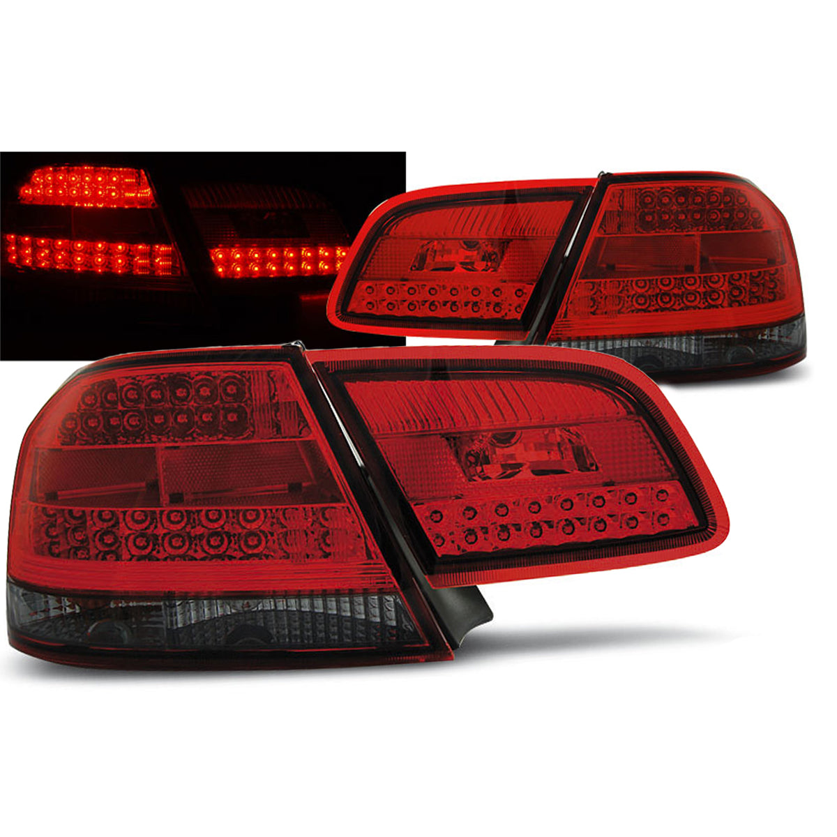 LED Rücklichter Rot Smoke passend für BMW E92 09.06-03.10