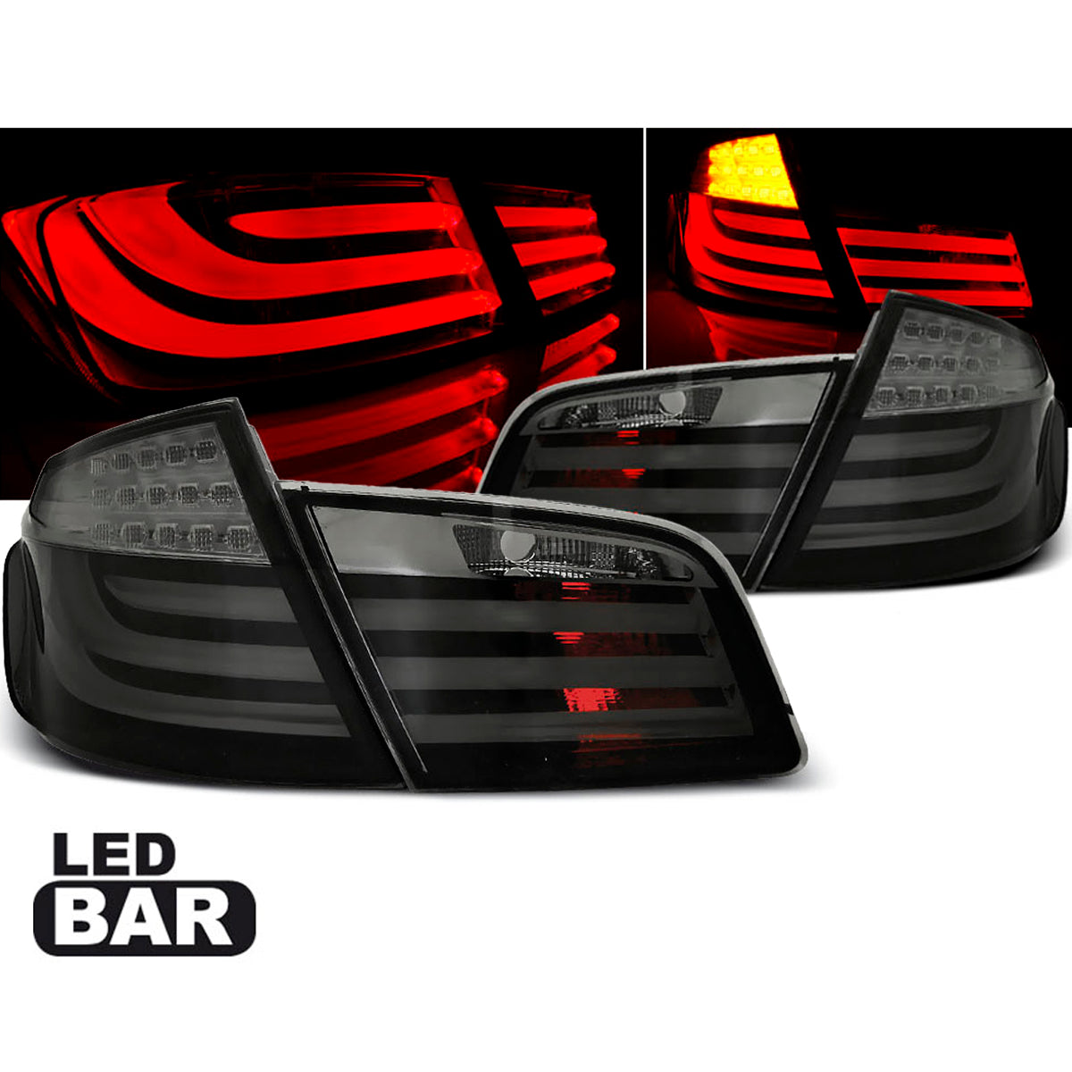 LED BAR Rücklichter Smoke passend für BMW F10 10-07.13