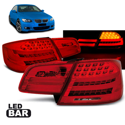 LED BAR Rücklichter Rot Weiß passend für BMW E92 09.06-03.10