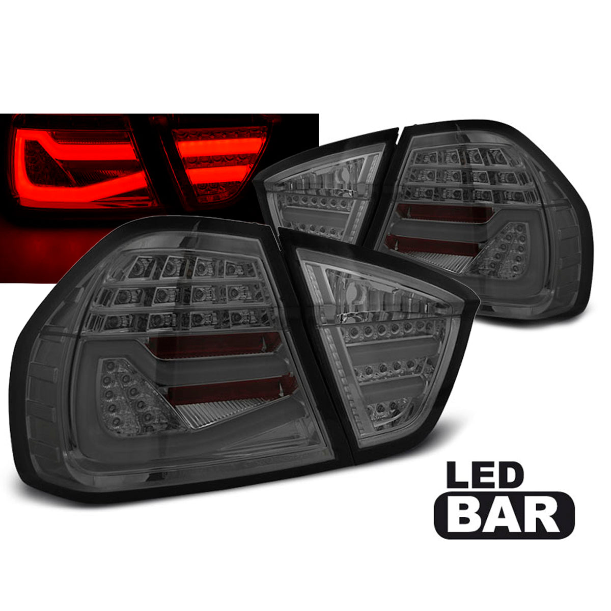 LED BAR Rücklichter Smoke passend für BMW E90 03.05-08.08