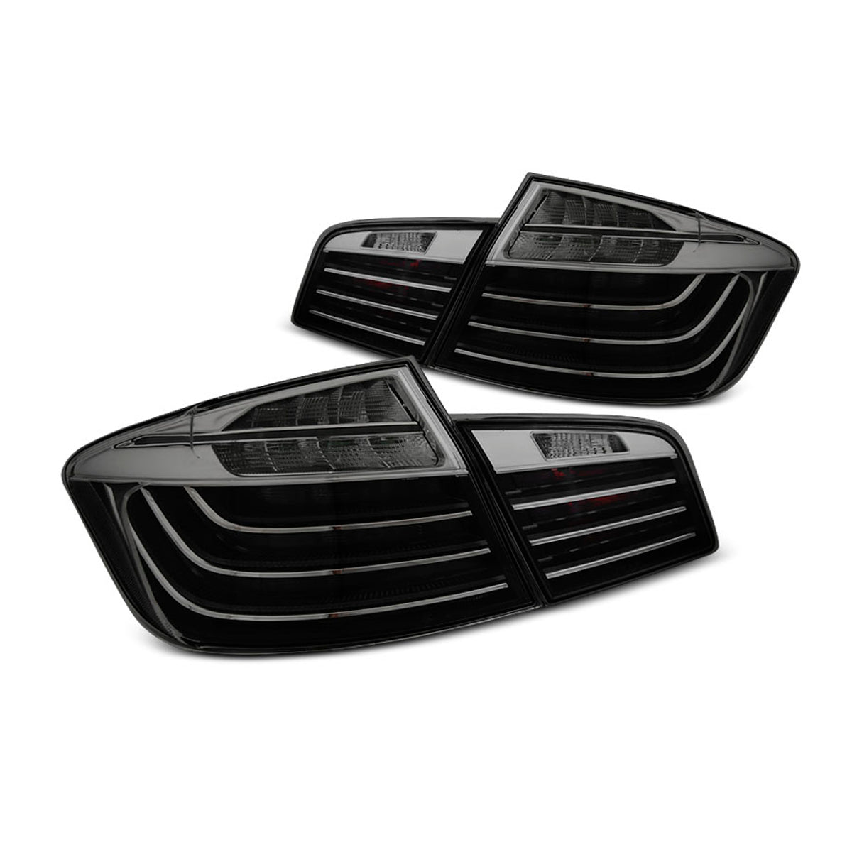 LED BAR Rücklichter Schwarz Rauch LCI Optik passend für BMW F10 10-07.13