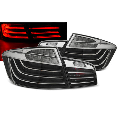 LED BAR Rücklichter Schwarz Chrom LCI Optik passend für BMW F10 10-07.13