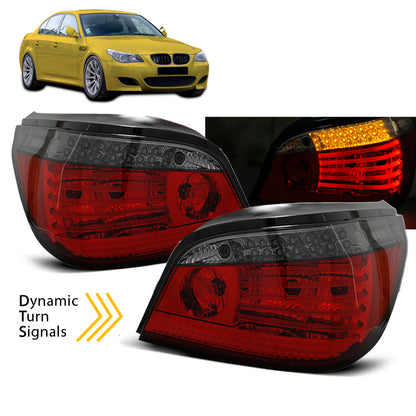 LED Rücklichter Rot Rauch SEQ passend für BMW E60 07.03-07