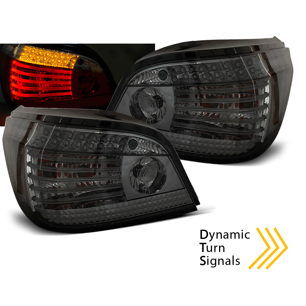 LED Rücklichter Rauch SEQ passend für BMW E60 07.03-07