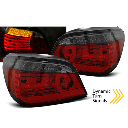 LED Rücklichter Rot Rauch SEQ passend für BMW E60 LCI 03.07-12.09