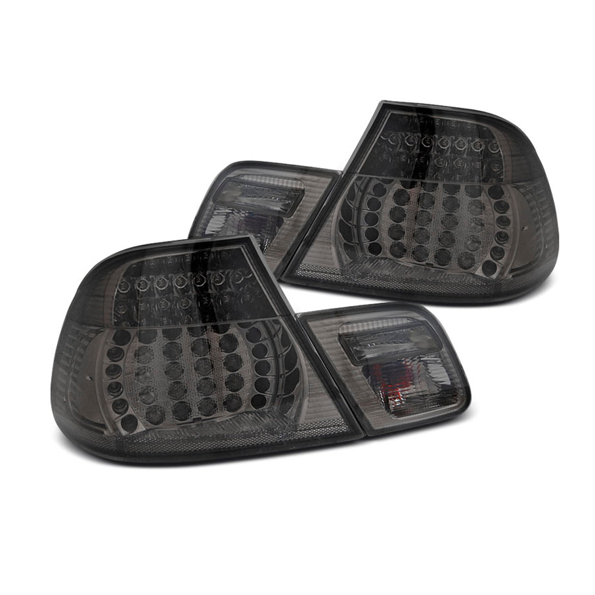 LED Rücklichter Rauch SEQ passend für BMW E46 04.99-03.03 Coupé